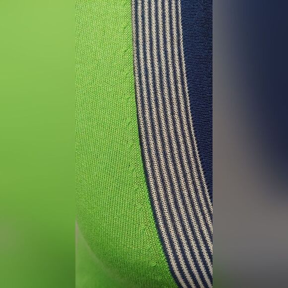 Trina Turk Lightweight Button Down V-Neck Cardigan Sz Missing 17" PTP Small - Picture 6 of 14